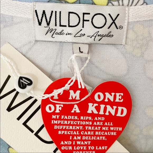 Wildfox Couture DAISY WALLPAPER JUMPER sweatshirt - Picture 12 of 15